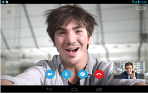 skype video call